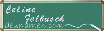 Celine Felbusch Visitenkarte